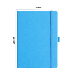 Carnet de notes GemFully à prix raisonnable, format A5, couverture souple en cuir, avec porte-stylo, ligné - Product Image 2