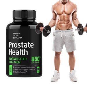 Capsules pour la santé de la prostate pour hommes, marque privée OEM, suppléments pour la prostate, graines de citrouille et palmier nain pour le soutien de la <span class=keywords><strong>vessie</strong></span> - Product Image 1