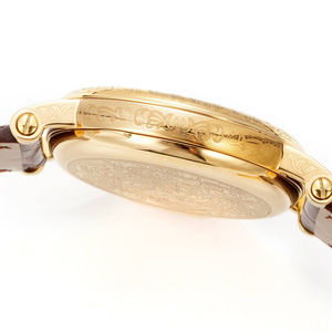 Reloj de Alta Gama con Elegante Diseño para Negocios, Bisel Chapado en Oro de 18K, Correa de Cuero Genuino, Ideal para Cenas de Negocios - Product Image 4