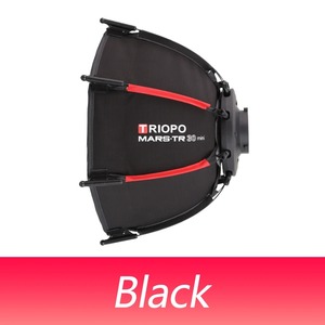 TRIOPO MARS.TR 30 Mini Softbox Octogonal à Dégagement Rapide avec Monture Mini Bowens Compatible avec <span class=keywords><strong>Godox</strong></span> ML60 ML100 <span class=keywords><strong>AD300Pro</strong></span> - Product Image 1