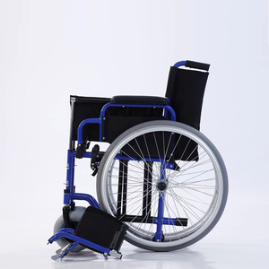 Silla de ruedas manual plegable a precio de fábrica para el mercado sudamericano - Product Image 3