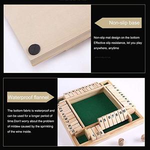 Boîte <span class=keywords><strong>de</strong></span> jeux en bois <span class=keywords><strong>pour</strong></span> enfants et adultes, livraison rapide, cadeaux promotionnels, prêt <span class=keywords><strong>à</strong></span> livraison, 8.8 pouces, offre spéciale - Product Image 4