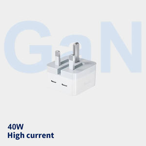 Adaptateur secteur PD 35W de haute qualité <span class=keywords><strong>prise</strong></span> britannique chargeur mural avec <span class=keywords><strong>c</strong></span>âble <span class=keywords><strong>USB</strong></span> matériau GAN Protection OTP et OVP pour <span class=keywords><strong>iPhone</strong></span> 13 <span class=keywords><strong>14</strong></span> et 15 - Product Image 2