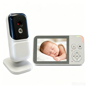 KT-311S กล้องวงจรปิดรูปกระต่ายสีฟ้าน่ารัก จอแสดงผล IPS ขนาด 3.5 นิ้ว ของขวัญที่ดีที่สุดสำหรับเด็กแรกเกิด สำหรับตกแต่งห้องเด็ก - Product Image 1