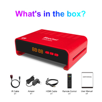 Récepteur de télévision par satellite DVB S2 FDH265+ amélioré avec WiFi intégré, décodeur numérique FTA H265, GX6605H, boîtier décodeur en plastique