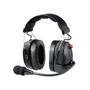 Für Kenwood Wired Heavy Duty 2 PTTs Mikrofon Zwei-Wege-Radio-Headset Kopfhörer RAN-3000CF/2PTT Noise Cancel ling Mini XLR-Buchse