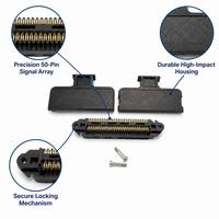WiFi RS485 TDS MCU Panel Connector DB9 Female to Female Ribbon Cable for Precision High-Density Connector Kits
