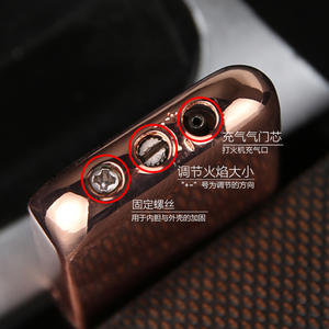 Wholesale Custom LOGO Metal <strong>Lighter</strong> Refillable Gas Cigarette <strong>Lighters</strong> - Product Image 6