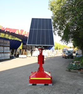 Générateur Silencieux Écologique 2026 pour Extérieur, Tour d'Éclairage et de Surveillance Mobile avec Bloc d'Énergie Solaire Efficace pour le Camping - Product Image 2