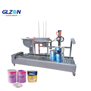 Máquina de Llenado de Bidones Cuadrados de Plástico de 20 <span class=keywords><strong>Litros</strong></span>, Diseño Eficiente, para <span class=keywords><strong>Aceite</strong></span> de Motor, Equipada con Sistema de Tapado - Product Image 4