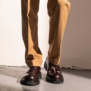Nuevos Zapatos Casuales de Negocios para Hombre, con Cordones, de Lujo y a la Moda, Tallas Grandes 37-44, Aumentan la Estatura, Impermeables y Transpirables - Product Image 3