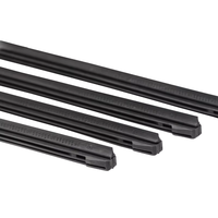 Escobilla Limpiaparabrisas de Goma Natural de 17 Pulgadas y 8 mm, Repuesto Híbrido para Vehículos Automáticos, para Mercedes-Benz, BMW, Octavia