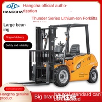 Forklift Listrik Hangcha 2 Ton Empat Roda Sistem Counterbalance dengan Baterai Lithium-ion dan Lead-acid