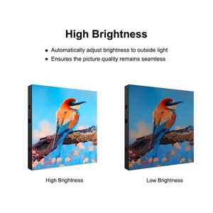 Jode 3D Video LED màn hình hiển thị P8 LED cố định cài đặt Hot Bán ngoài trời góc màn hình hỗ trợ LED Video tường - Product Image 4