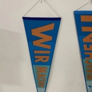 Drapeau de camping en plein air, drapeau triangulaire en feutre, drapeau suspendu - Product Image 3