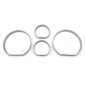 Accessoires de voiture intérieur décoratif Chrome Speedometer Gauge Dial dashboard Ring decoration Bezel Trim pour <span class=keywords><strong>BMW</strong></span> 3 Series <span class=keywords><strong>E46</strong></span> M3 - Product Image 1