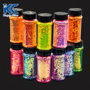 Toptan 2oz Shaker yeni holografik tırnak tıknaz Glitter Mix kar küresi Tumbler için toplu - Product Image 2