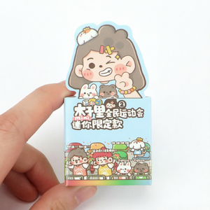 Pegatinas Washi Autoadhesivas con Diseño de Dibujos Animados, Impresión Digital, Empaque Personalizado para Regalos - Product Image 1