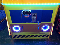 Machine de jeu d'arcade Crazy Stack à monnayeur avec tickets de récompense, version anglaise