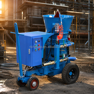 Máquina de pulverización de hormigón refractario ecológico para material ignífugo - Product Image 5