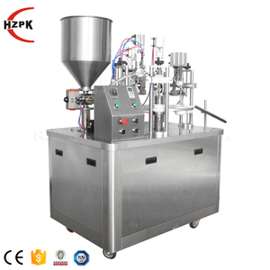 Máquina Semiautomática HZPK para Llenado y Sellado de Tubos Metálicos de Aluminio para Pasta de Dientes y Cosméticos - Product Image 2