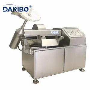 40-50KG Bowl Chopper Meat Patty Making Machine Curry Vegetable Horizontal Cutter Machine Carrots Cutting Cheese Cutter