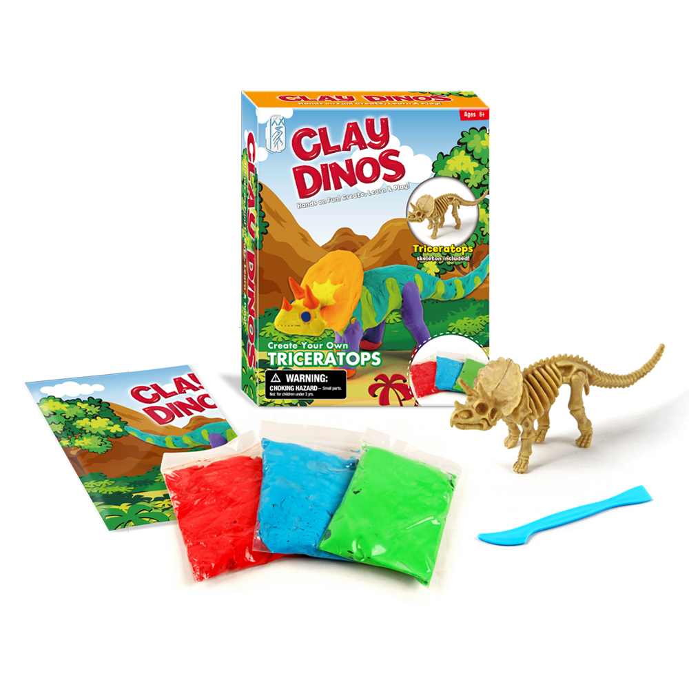Оптовая продажа с фабрики, забавный самодельный пластилин, игрушка-Динозавры, сборная развивающая глина, игрушка-динозавр, цветной пластилин
