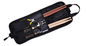 Túi Đựng Dùi Trống Tiêu Chuẩn Bộ Gõ Kèm Móc Treo Sàn <span class=keywords><strong>Tom</strong></span>, Túi Đựng Dùi Trống Cơ Bản Màu Đen - Product Image 2