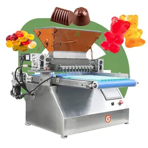 Vitamin jöle şeker fasulye otomatik üretim Mini üretimi bölüm mevduat yapmak ayı sakızlı makinesi