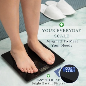 Solar-Powered Smart Body Fat Scale for 0.1KG Accuracy Eco-Friendly Design No <b>Battery</b> Required Tempered Glass ABS - Product Image 5