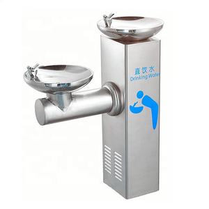 חיצונית שתייה ישירה חיצונית מפלדת אל חלד מים לעמוד שתיית מים סביבה עם מסנן עבור פארק מגרש משחקים - Product Image 1