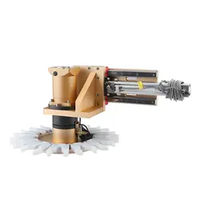 Changeur d'outils automatique rotatif à pince ISO20 ISO30 BT30 BT40 avec cylindre pneumatique pour broche ATC