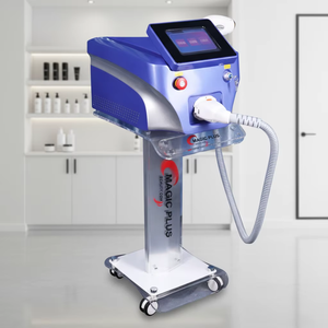 Dispositivo de Depilación Láser Nd:YAG de 10600nm, 3 Longitudes de Onda, Portátil, de Escritorio, con Sistema de Enfriamiento por Aire/Agua/TEC, 2000W, Q-Switch, para Belleza - Product Image 2