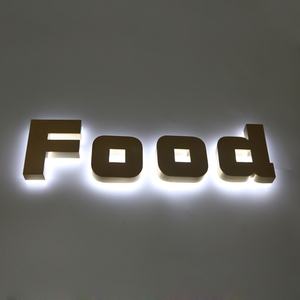 Enseigne extérieure 3D, logo, signalétique, acier inoxydable, acrylique, enseigne rétroéclairée 3D, lettres LED - Product Image 3