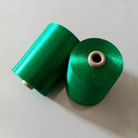 Fil à broder en rayonne/polyester teint de qualité supérieure du fabricant, 120D/2 150D/2 300D/2, haute ténacité pour le crochet et la couture