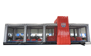 Parcours d'obstacles gonflable de guerrier Ninja de 62 '/obstacles gonflables de course/jeu de course d'obstacles gonflable - Product Image 3