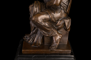 Statua di mosè scultura in bronzo di oggetti d'arte da collezione di Figurine di sculture occidentali famose di 242 - Product Image 6