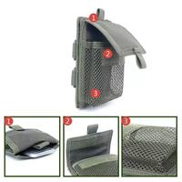 Pochette tactique personnalisée en maille Molle, petite pochette utilitaire, pochette de rangement pour chargeur, accessoire de fixation pour équipement