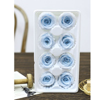Vente en gros de roses naturelles douces Rêves de grade A 50 couleurs Infini immortel éternel pour toujours Stabilisé Roses conservées dans une boîte-cadeau Roses entières