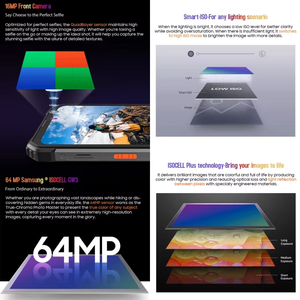 Blackview BV8900 <strong>Rugged</strong> <strong>Smartphone</strong> 6.5inch 8+256GB Android 13 Thermal Image Camera Night Vision Main 64MP 10000mAh Mobile Phones - Product Image 6