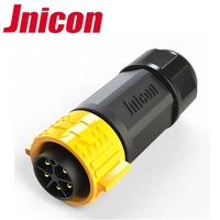 Connecteur étanche M25 Push Lock 50A 300V 5 broches pour alimentation
