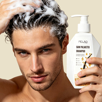 Shampooing Personnalisé pour Hommes Marque Blanche à la Biotine, Kératine et Palmier Nain – Nourrissant et Réducteur de Casse des Cheveux Fragiles