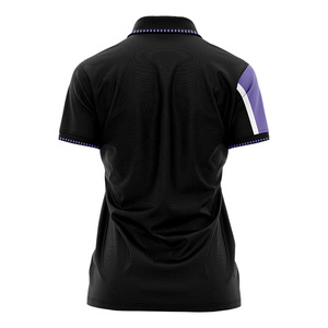 Kaos Polo Sporty Wanita Custom, Model Rajut Cepat Kering, Dilengkapi Kustomisasi Logo OEM dan Cetak Digital - Product Image 2