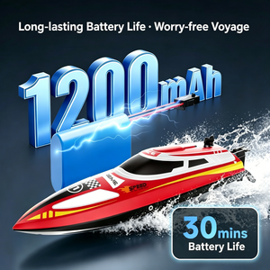 <span class=keywords><strong>Bateau</strong></span> RC haute vitesse Flytec 2.4GHZ, 30 km/h, auto-redressant, <span class=keywords><strong>bateau</strong></span> RC rapide pour cascades, avec lumière, pour piscine, lac, course, jouets - Product Image 4