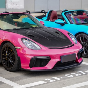 Kit de Carrocería Delantera 2023 para Modificación de Autos 2012-2017, Faros Antiniebla, Actualización para Cayman Boxster 981 718 - Product Image 5