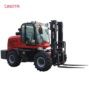 מכירה חמה מלגזה דיזל 3.5-5 טון לשטח קשה, בעלת תקן CE, מלגזת שטח לכל סוגי השטח לעבודות בנייה - Product Image 2