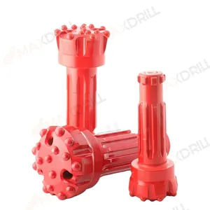 Maxdrill ارتداء حجر تنجستين كربيد مثقاب الخشب المحجر مطرقة حفر آلية ماركة دث DHD340 105 مللي متر زر بت