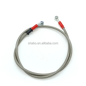 Manguera de Freno y Embrague de Acero Trenzado con PTFE y Nylon para Motocicletas Honda, Yamaha, Suzuki, Bajaj, Italika, <span class=keywords><strong>Shineray</strong></span> - Product Image 3