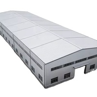 Hangar, entrepôt, atelier, bâtiment en structure métallique personnalisable, usine, entrepôt, atelier, bâtiment de bureaux