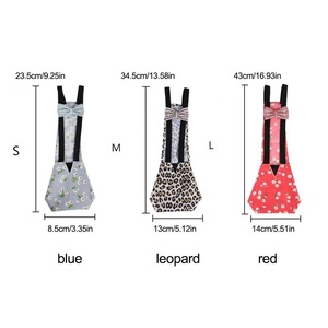 <span class=keywords><strong>Couche</strong></span> <span class=keywords><strong>lavable</strong></span> pour volaille (poulet, canard, oiseau, oie) avec nœud papillon et bande élastique, anti-éclaboussures - Product Image 2